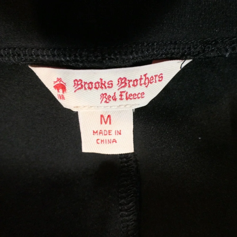 Brooks Brothers Women Leggings M Black Preppy Minimalist Quiet Luxury Clean Girl